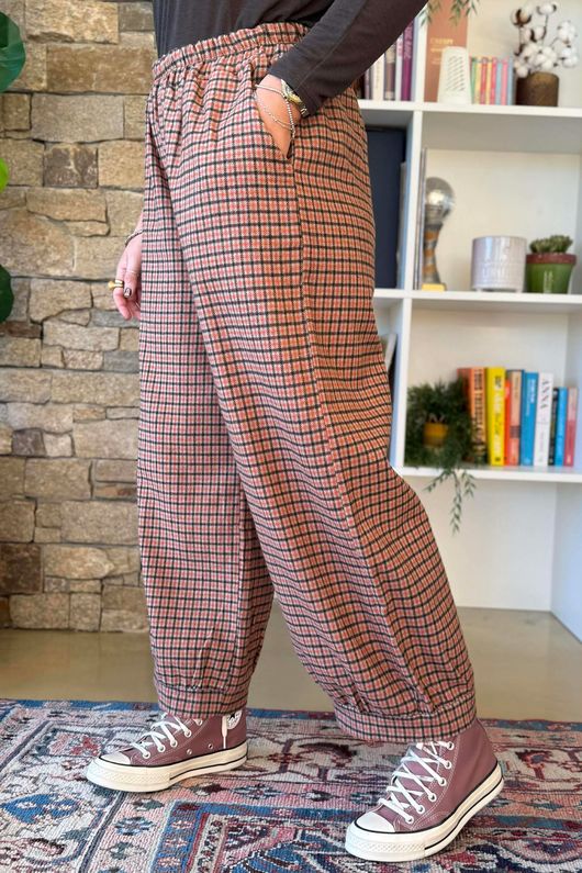 Donald Demi Bloom Pant Rust